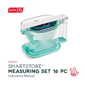 Dash DSMS400 SmartStore 16pc Measuring Set manual cover