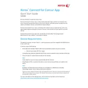 Xerox Connect for Concur App Application manual cover