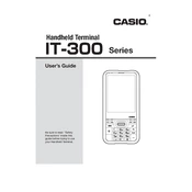 Casio IT-300 Terminal manual cover