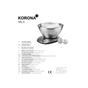 Korona 75880 Scale manual cover