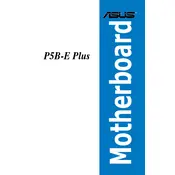 ASUS P5B-E Plus Motherboard manual cover