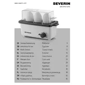 Severin EK 3161 Egg Cooker manual cover