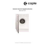 Caple TDI101 Dryer manual cover