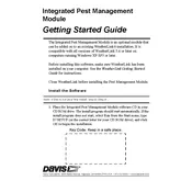 Davis Integrated Pest Management Module Software manual cover