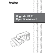 Brother Upgrade KIT III manual cover