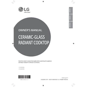 LG LCE3010SB LCE3010SB.ABKLLGA Cooktop manual cover