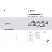 Bosch 0 601 9H6 F00 Grinder manual cover