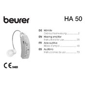 Beurer HA 50 Pair Hearing Amplifier manual cover