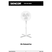 Sencor SFN 4010WH Fan manual cover