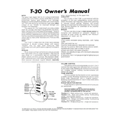 Peavey T-30 Guitar manual cover