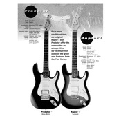 Peavey Raptor I Guitar manual cover