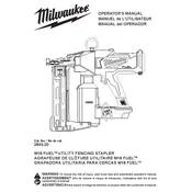 Milwaukee M18 Fuel 2843-20 Stapler manual cover