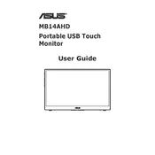 ASUS ZenScreen Ink MB14AHD Monitor manual cover