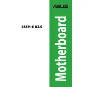 ASUS B85M-E R2.0 Motherboard manual cover