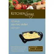 Kitchen Living CRESK12B Skillet manual cover