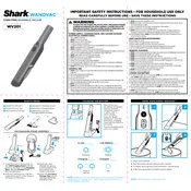 Shark Wandvac WV201 Vacuum manual cover