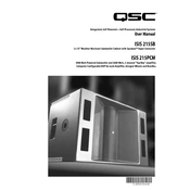 QSC ISIS 215PCM manual cover