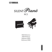 Yamaha Silent Piano SC2 Piano manual cover