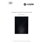 Caple C996I Hob manual cover