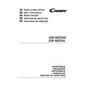 Candy CDP 6S3TAW-S manual cover