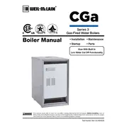 Weil-McLain CGa Series 3 Boiler