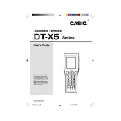 Casio DT-X5 Terminal manual cover