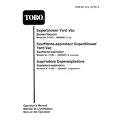 Toro SuperBlower 51583 Vacuum manual cover