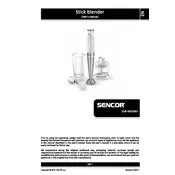 Sencor SHB 4501WH Blender manual cover