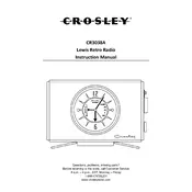 Crosley CR3038A Radio manual cover