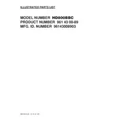 Husqvarna HD800BBC 96143008903 Lawn Mower manual cover