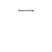 Peavey A-A-8p Mixer manual cover