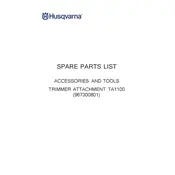 Husqvarna Trimmer Attachment TA1100 Trimmer