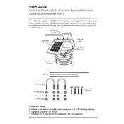 Davis Vantage Pro2 6838 Radiation Shield manual cover