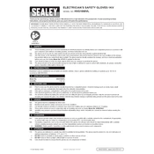 Sealey HVG1000VL Gloves manual cover