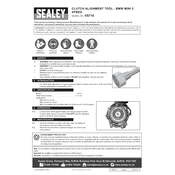 Sealey VS716 Alignment Tool manual cover