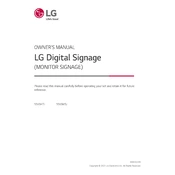 LG 55VSM5J 55VSM5J-H.AUS Signage manual cover