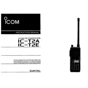 Icom IC-T2A Transceiver manual cover