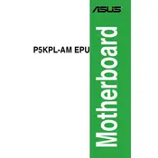 ASUS P5KPL-AM EPU Motherboard manual cover