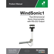 Campbell Scientific WindSonic1 Sensor manual cover