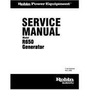 Subaru Robin R650 Generator