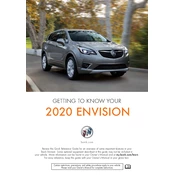 Buick Envision 2020 manual cover