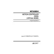 Mitsubishi A171SHCPU Controller manual cover