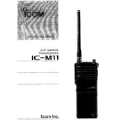 Icom IC-M11 Transceiver manual cover