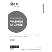 LG WM3180CW WM3180CW.ABWETUS Washing Machine manual cover