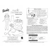 Barbie Mattel Pop Sensation 55630 Toy manual cover