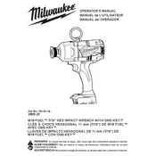 Milwaukee M18 Fuel 2865-20 Driver manual cover