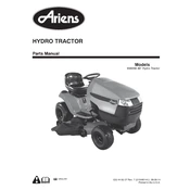 Ariens 936 Series 936058 Tractor manual cover