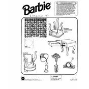 Barbie Mattel 67552 Toy manual cover