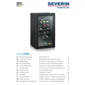 Severin KS 9894 Refrigerator manual cover