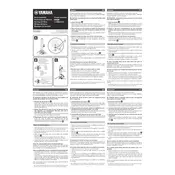 Yamaha VAC3650 Bench manual cover